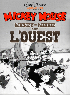Mickey et Minnie dans l'Ouest